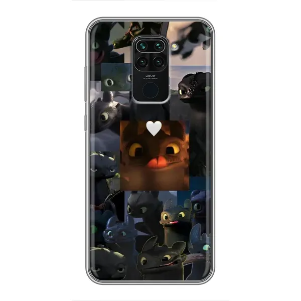 Чохол з принтом «Дракон колаж» для Xiaomi Redmi Note 9 Чохол з принтом «Дракон колаж» для Xiaomi Redmi Note 9