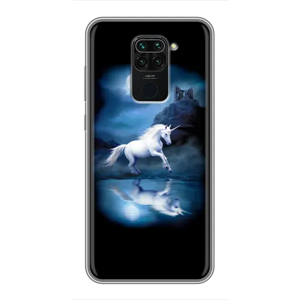 Чехол с принтом «Единорог» для Xiaomi Redmi Note 9