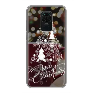 Різдвяні Чохли для Xiaomi Redmi Note 9 (VPrint) (Ялинка яскрава)