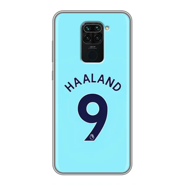 Чехол с принтом «Ерлинг Холанд 9» для Xiaomi Redmi Note 9