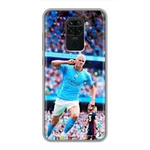 Чохли з футболістом Ерлінг Холанд для Xiaomi Redmi Note 9 (AlphaPrint) (фанати Холанда)