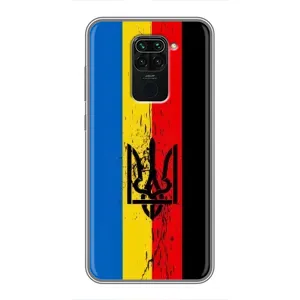 Украинские Чехлы для Xiaomi Redmi Note 9 с картинкой УПА (AlphaPrint) (Флаг УПА)