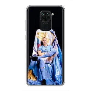 Чохли з футболістом Ерлінг Холанд для Xiaomi Redmi Note 9 (AlphaPrint) (футболіст Холанн)