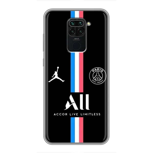 Чехол с принтом «футболка ПСЖ» для Xiaomi Redmi Note 9