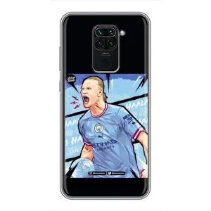 Чохли з футболістом Ерлінг Холанд для Xiaomi Redmi Note 9 (AlphaPrint) (гол Ерлінг Холанд)