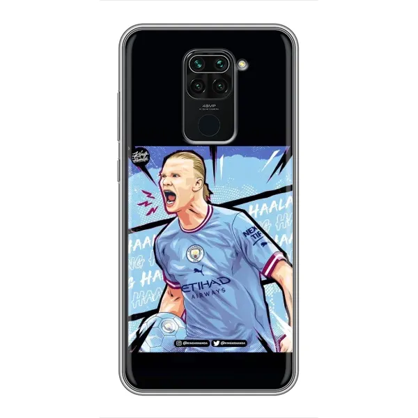 Чехол с принтом «гол Эрлинг Холланд» для Xiaomi Redmi Note 9