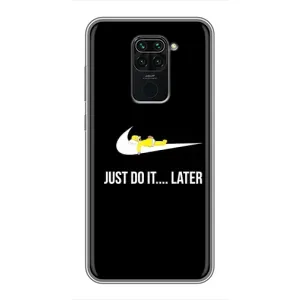 Чjхол з Сімпсонами для Xiaomi Redmi Note 9 (VPrint) (Гомер Later)