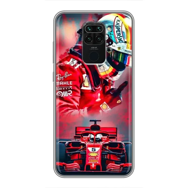 Чехол с принтом «Гонщик» для Xiaomi Redmi Note 9