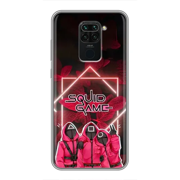 Чехол с принтом «Охранники Игра кальмара» для Xiaomi Redmi Note 9 Чехол с принтом «Охранники Игра кальмара» для Xiaomi Redmi Note 9