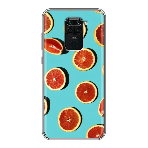 Чехол с принтом «Грейпфрут» для Xiaomi Redmi Note 9