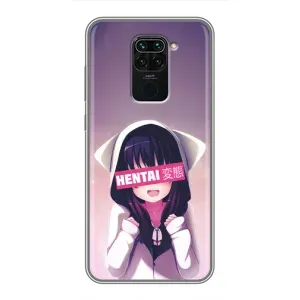 Чохли Персонажі Аніме Наруто для Xiaomi Redmi Note 9 (AlphaPrint) (Hentai chan)