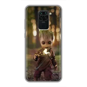 Чохол МАРВЕЛ для Сяомі Редмі Нот 9 (AlphaPrint) (I am Groot)