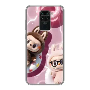 Чехол с Лабубу на Xiaomi Redmi Note 9 (Игрушка Лабубу)