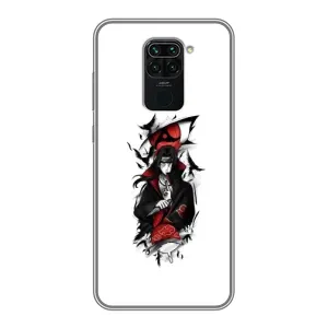 Чохли на тему: Ітачи Учіха для Xiaomi Redmi Note 9 (AlphaPrint) (Ітачі з атрибутами)