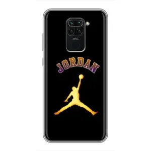Чохли для Xiaomi Redmi Note 9 - з картинкою JORDAN (AlphaPrint) (Jordan Gold)