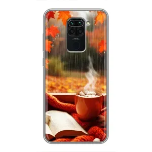 Чехол с принтом «Кофе и дождь» для Xiaomi Redmi Note 9