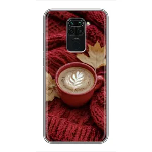 Чехол с принтом «Кофе на пледе» для Xiaomi Redmi Note 9