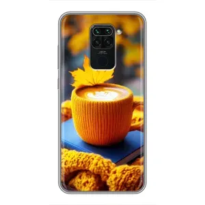 Чехол с принтом «Кофе на желтом пледе» для Xiaomi Redmi Note 9
