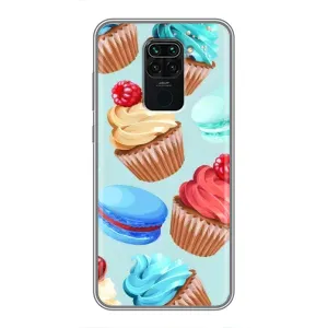 Чохли з фруктами для Xiaomi Redmi Note 9 (VPrint) (Кексики)
