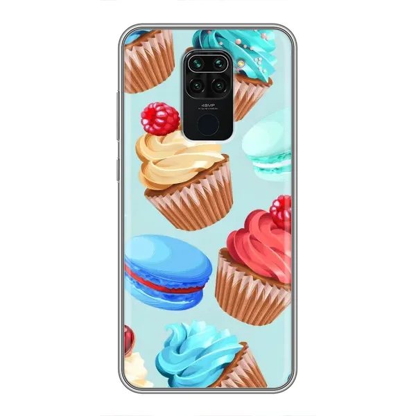Чехол с принтом «Кексики» для Xiaomi Redmi Note 9