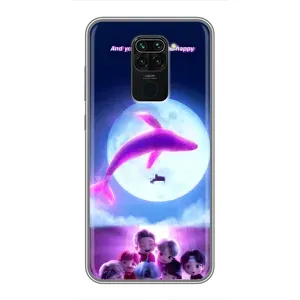 Чохли BTS для Xiaomi Redmi Note 9 (AlphaPrint) (КИТ BTS)