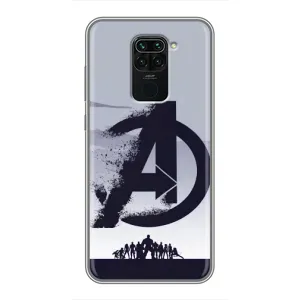 Чохли з героями Марвел Xiaomi Redmi Note 9 (VPrint) (Команда А)