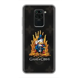 Чехли для Xiaomi Redmi Note 9 - Скрудж МакДак Louis Vuitton (PREMIUMPrint) (Король грошей)