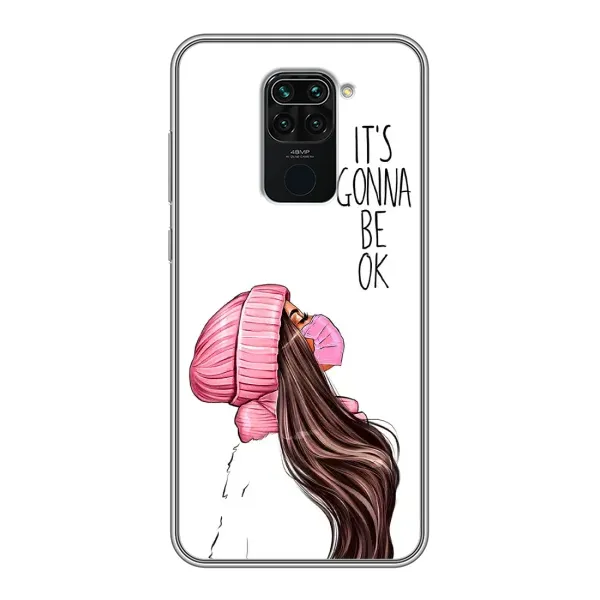 Чохол з принтом «Коронавірус» для Xiaomi Redmi Note 9