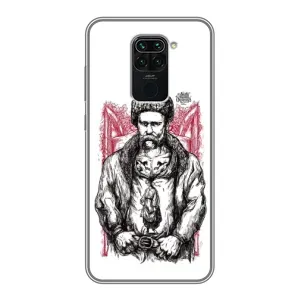 Чехлы для Xiaomi Redmi Note 9 с принтом Тараса Шевченко (AlphaPrint) (Козак Шевченко)