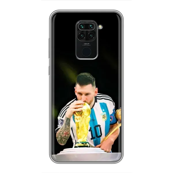 Чехол с принтом «Кубок Месси» для Xiaomi Redmi Note 9 Чехол с принтом «Кубок Месси» для Xiaomi Redmi Note 9