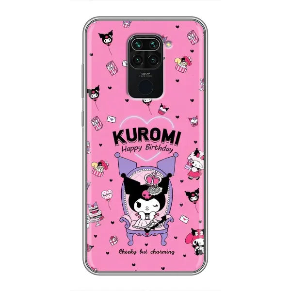 Чехол с принтом «KUROMI» для Xiaomi Redmi Note 9