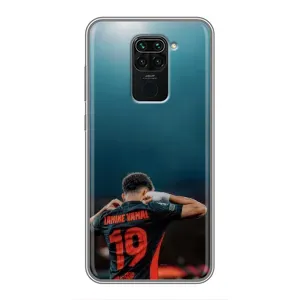 Чехол с футболистом Ламин Ямаль Xiaomi Redmi Note 9 (Ламин 19)