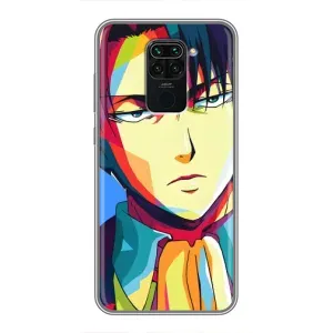 Чохли Персонажі Аніме Наруто для Xiaomi Redmi Note 9 (AlphaPrint) (Леві Аккерман)
