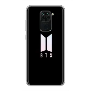 Чохли BTS для Xiaomi Redmi Note 9 (AlphaPrint) (Лого BTS)