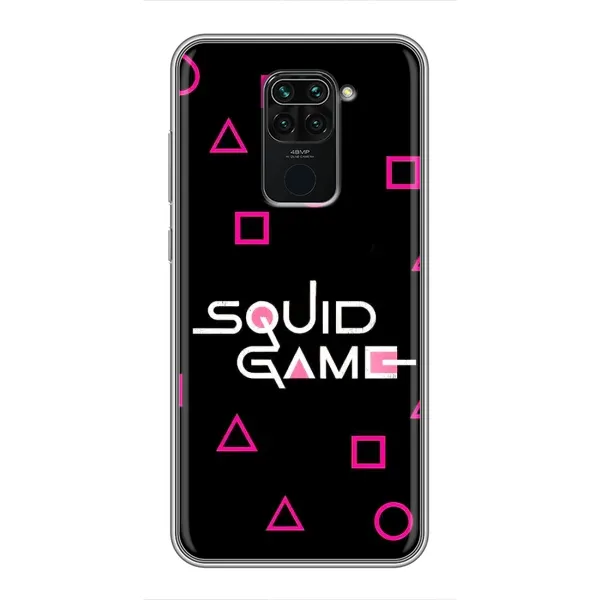 Чехол с принтом «Паттерн Игра кальмара» для Xiaomi Redmi Note 9 Чехол с принтом «Паттерн Игра кальмара» для Xiaomi Redmi Note 9