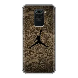 Чохли для Xiaomi Redmi Note 9 - з картинкою JORDAN (AlphaPrint) (Logo Jordan)