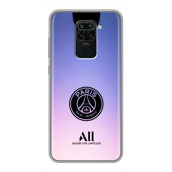 Чехол с принтом «лого PSG» для Xiaomi Redmi Note 9