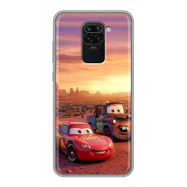 Чехол с принтом «Маквин и Метр» для Xiaomi Redmi Note 9