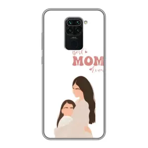 Чехлы для мамы на Xiaomi Redmi Note 9 (Мама и дочка)