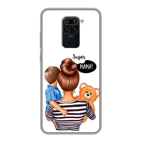 Чохол з принтом «Мама з синочком» для Xiaomi Redmi Note 9 Чохол з принтом «Мама з синочком» для Xiaomi Redmi Note 9