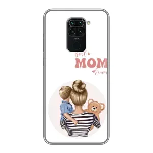 Чехлы для мамы на Xiaomi Redmi Note 9 (Мама и сын)