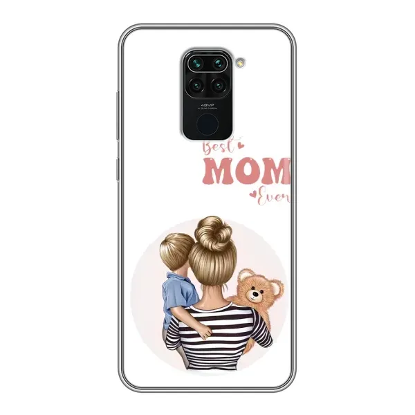 Чохол з принтом «Мама і син» для Xiaomi Redmi Note 9