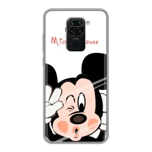 Міккі Маус чохол для Xiaomi Redmi Note 9 (AlphaPrint - Мультяшні) (Маус Міккі)