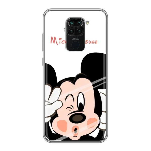 Чехол с принтом «Маус Микки» для Xiaomi Redmi Note 9 Чехол с принтом «Маус Микки» для Xiaomi Redmi Note 9