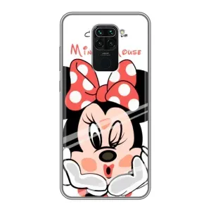 Міккі Маус чохол для Xiaomi Redmi Note 9 (AlphaPrint - Мультяшні) (Маус Мінні)