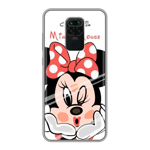 Чехол с принтом «Маус Минни» для Xiaomi Redmi Note 9 Чехол с принтом «Маус Минни» для Xiaomi Redmi Note 9