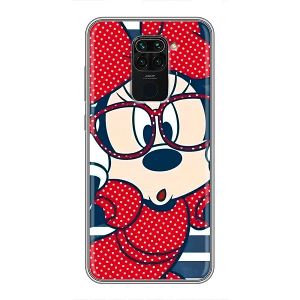 Чехол с принтом «Маус в очках» для Xiaomi Redmi Note 9 Чехол с принтом «Маус в очках» для Xiaomi Redmi Note 9