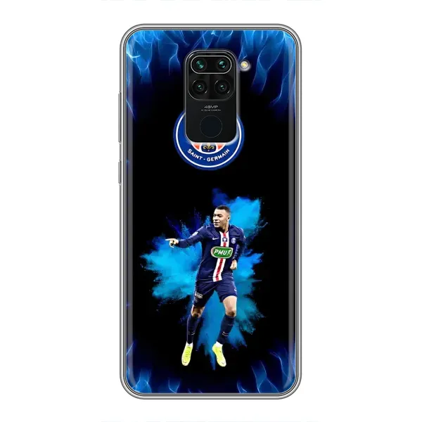 Чехол с принтом «Мбаппе в огне» для Xiaomi Redmi Note 9