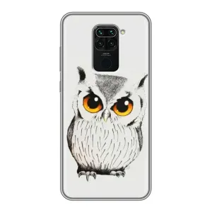 Чохол з пташками на Xiaomi Redmi Note 9 (VPrint) (Мила Сова)
