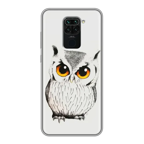 Чехол с принтом «Милая Сова» для Xiaomi Redmi Note 9 Чехол с принтом «Милая Сова» для Xiaomi Redmi Note 9